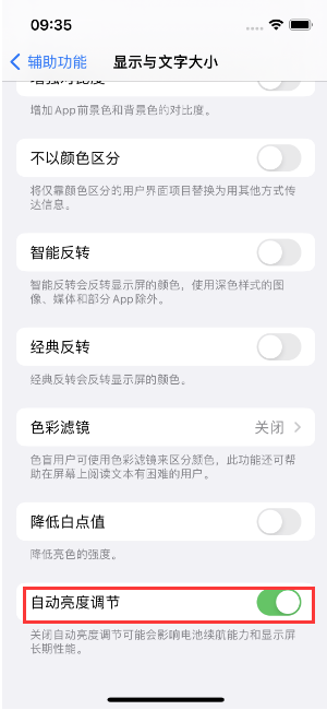 炎陵苹果15维修店分享iPhone 15 Pro系列屏幕亮度 