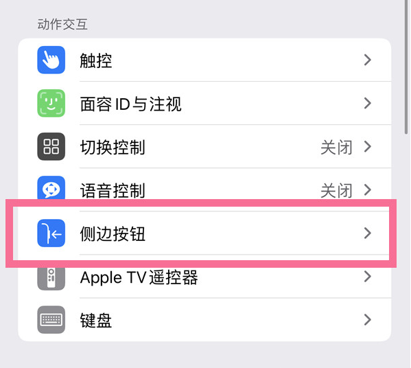 炎陵苹果14维修店分享iPhone14 Plus侧键双击下载功能关闭方法 